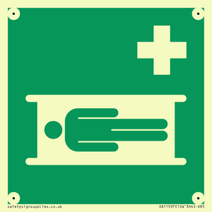 E013 safe condition stretcher